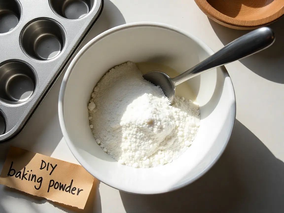 Emergency Baking Powder in 60 Seconds
