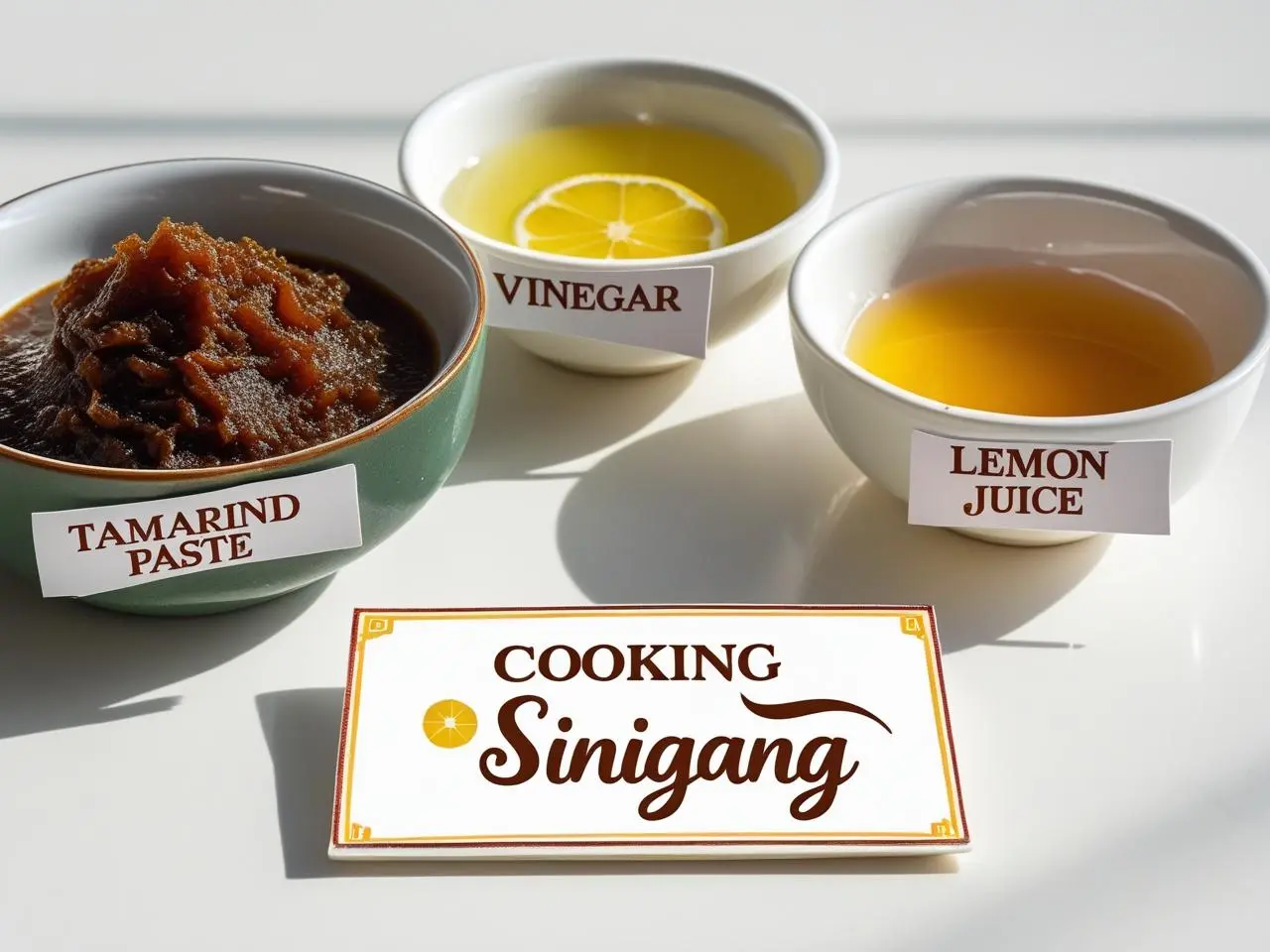 Tamarind Paste Substitutes for Sinigang